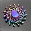 Nuovo Metal Rainbow Fidget Spinner Colore Degradé R188 Cuscinetto Silenzioso Edc Hand Spinner Giroscopio Punta Dita Giocattoli Anti-Ansia Bambini Adulti