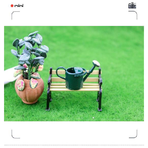 Mini Food Toy Model Mini Lacy Watering Can