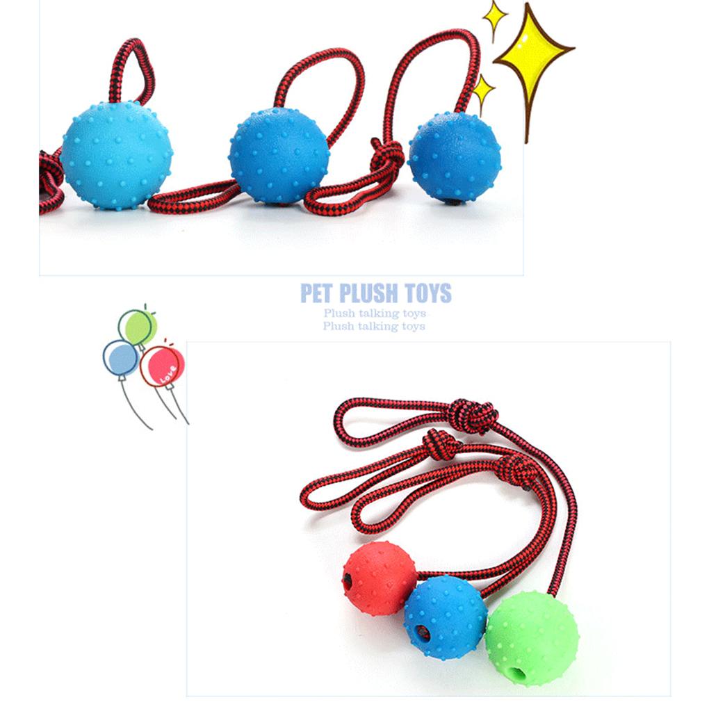 2 Stück/Set Sicherer und geruchloser Hundeball - Vollgummispielzeug für Training, Zahnabrieb, Trainingszubehör