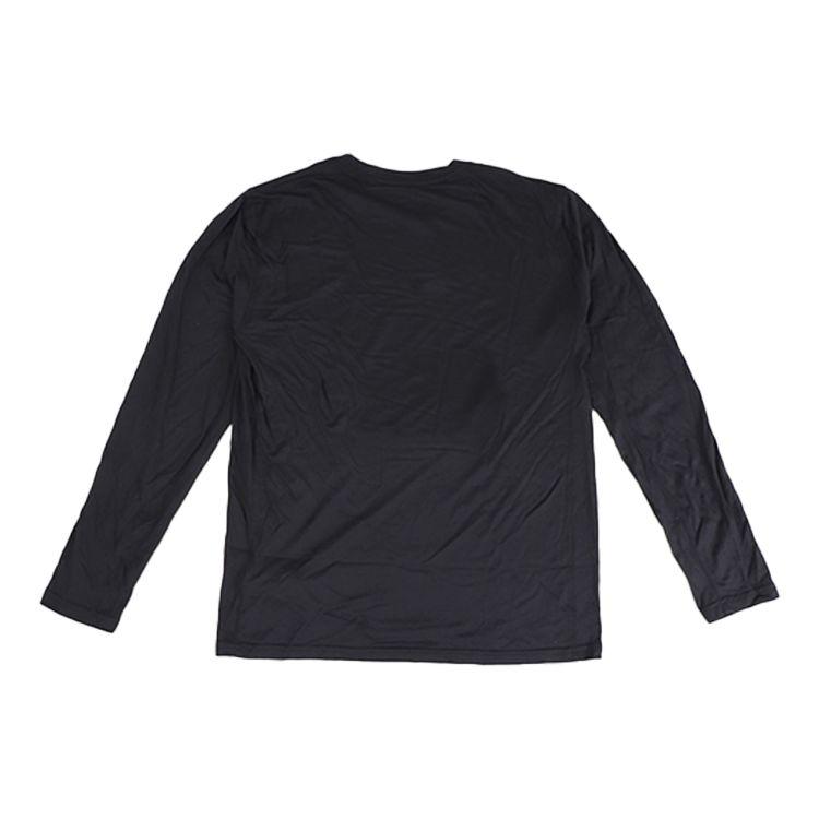Nike Nba Letter Print Basketball Sport Crew Neck Long Sleeve T-Shirt Men Tops Black CK8319-010