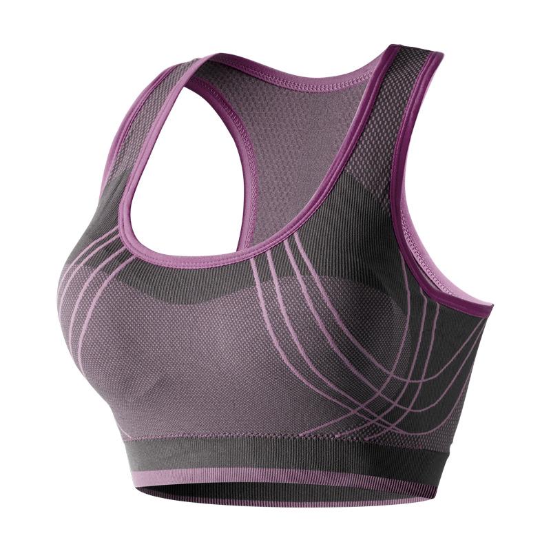 Seamless Shockproof Yoga & Fitness Sports Bra for Women One Size