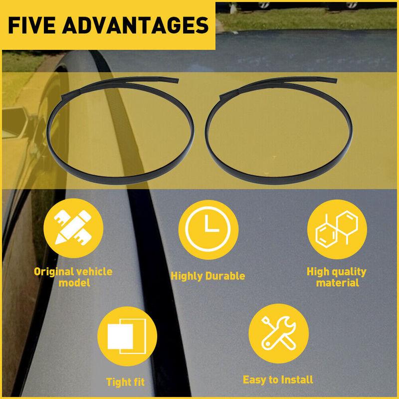 7555506030 7555606030 Para Toyota Camry 2007 2008 2009 2010 2011 Moldura de techo de puerta lateral de automóvil Tira de acabado de moldura LH y RH