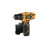 12V 2Ah Battery Drill - 28Nm Maximum Torque - 2 Speeds 0-400 and 0-1500rpm - Includes 2 Batteries and Carrying Case-BL0100