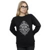 Harry Potter Womens/Ladies Hogwarts Draco Dormiens Crest Sweatshirt