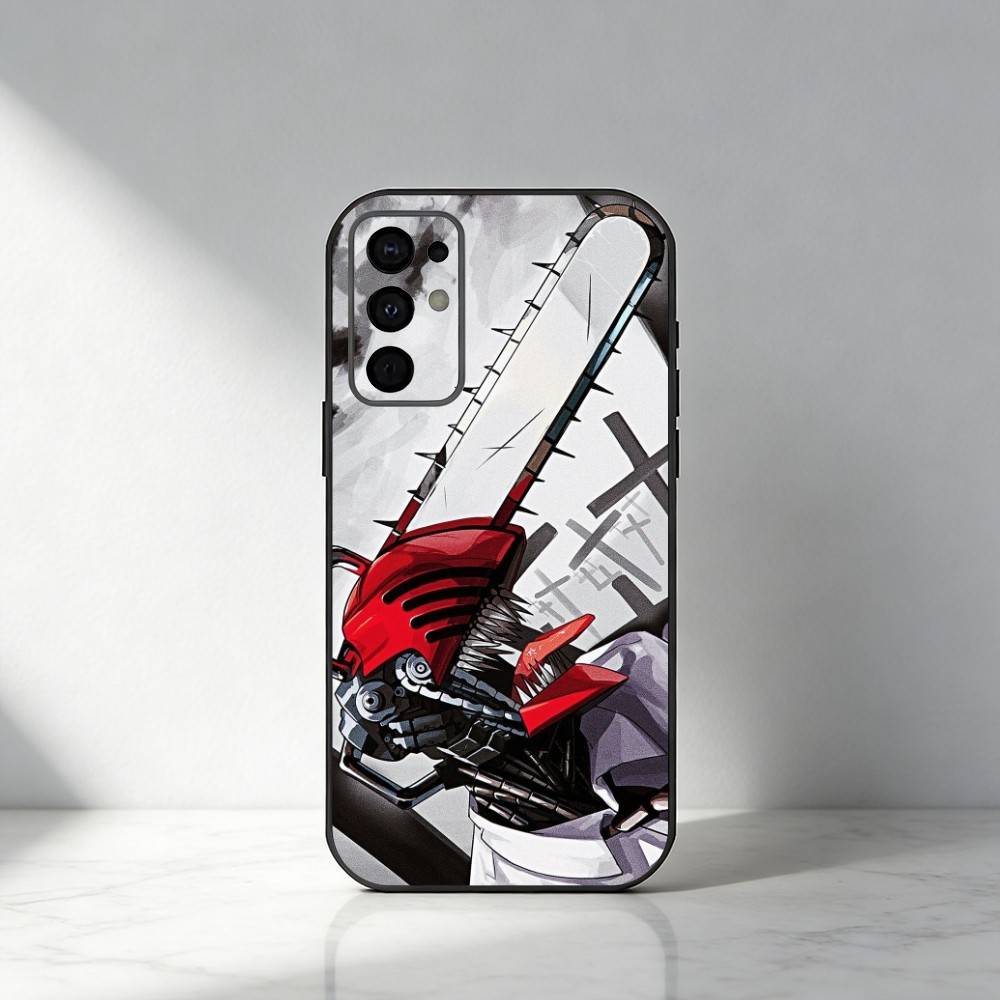 D-Denji C-Chainsaw Man  Phone Case For Samsung S25,S24,S21,S22,S23,S30,Ultra,S20,Plus,Fe,Note,5G Black Cover