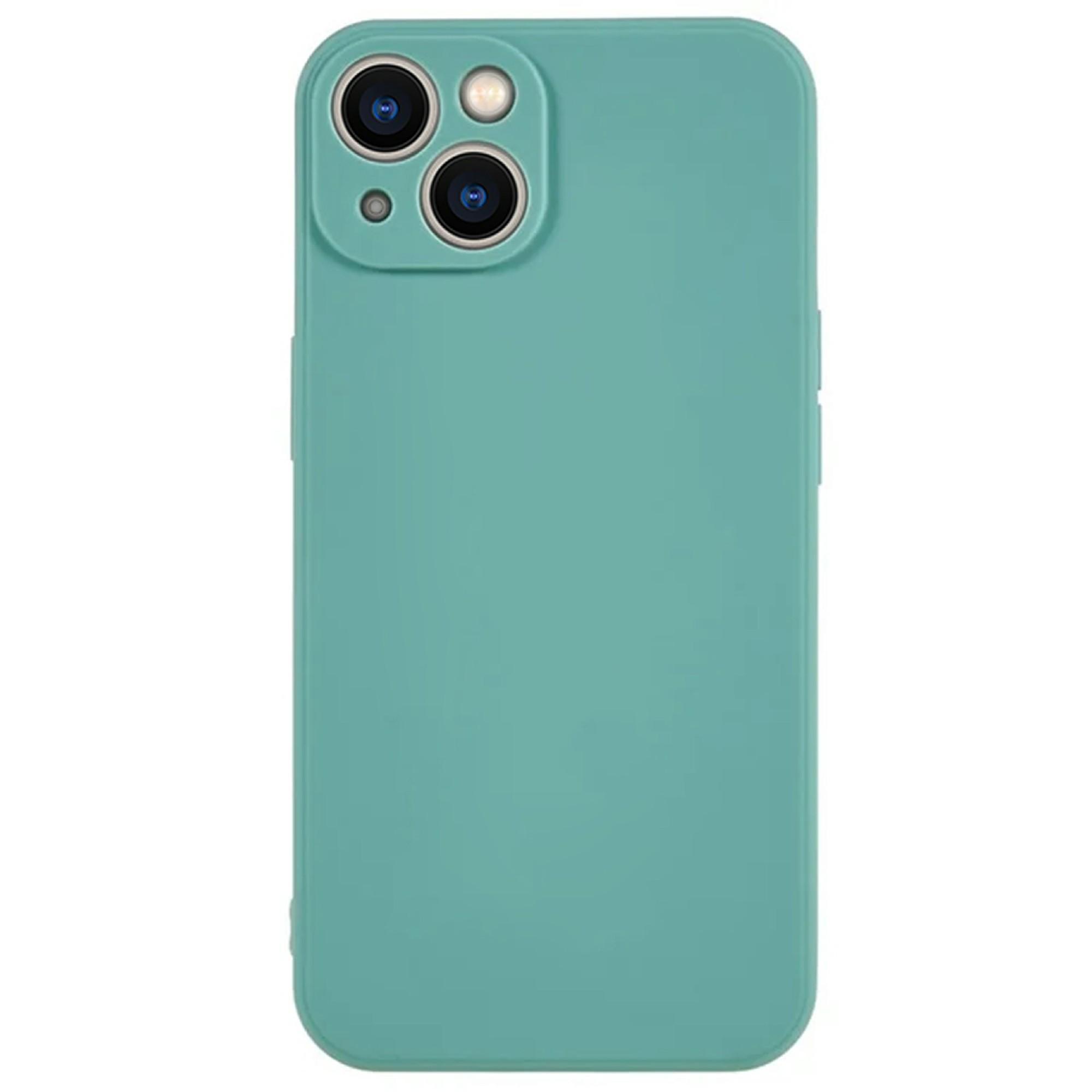 

KALEBOL KLB-TPU003 For iPhone 14 Case Anti-Scratch Solid Color TPU Phone Cover D