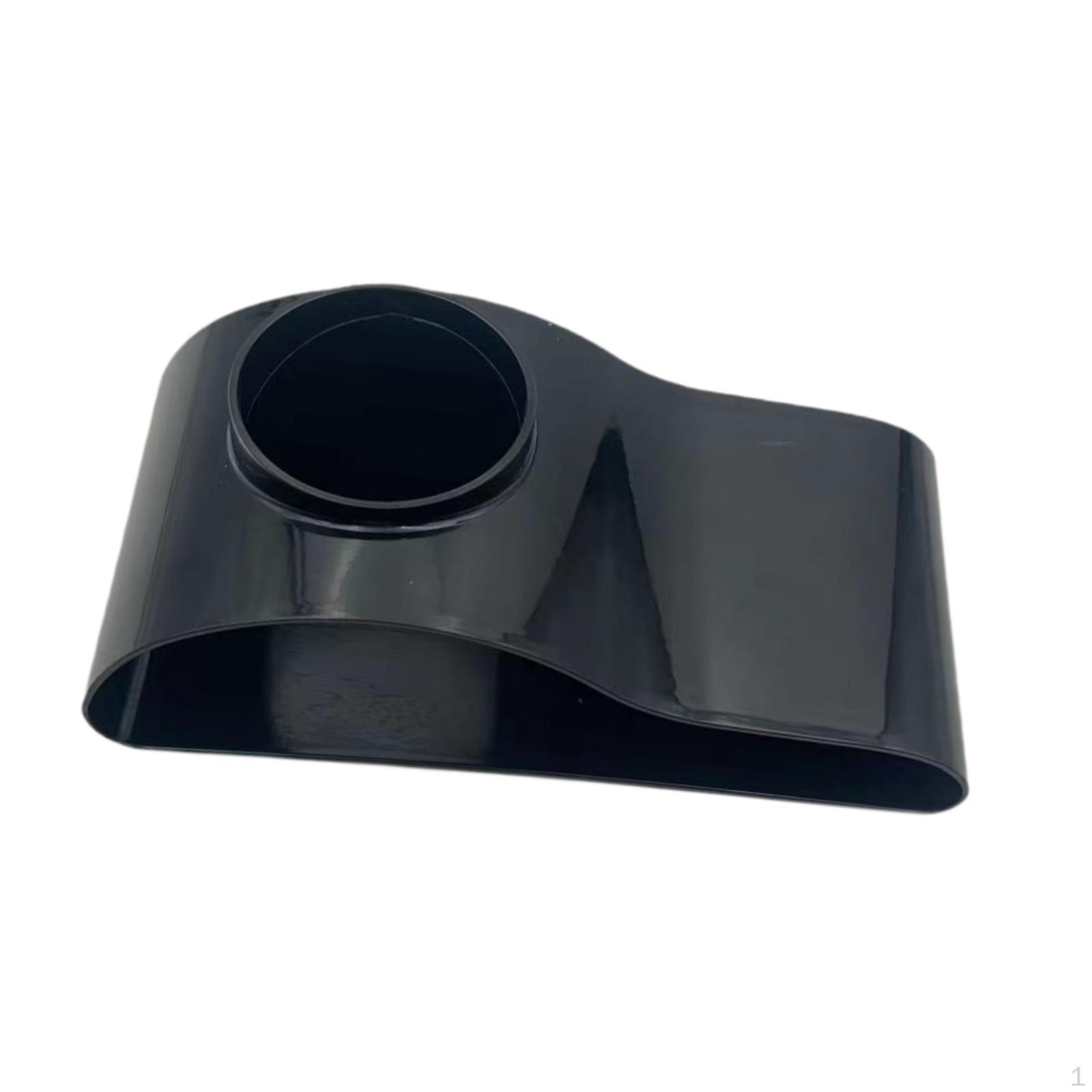 

17.5 X 8.8 5.4 Cm Aquarium Underground Tunnel, Single Hole for Fish Observation And under Gravel, чёрный