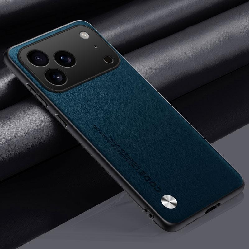 Luxury PU Leather Case For iPhone 17 Pro Max Back Cover Silicone Full Protection Phone Case For iPhone Air iPhone17 Pro 5G Coque