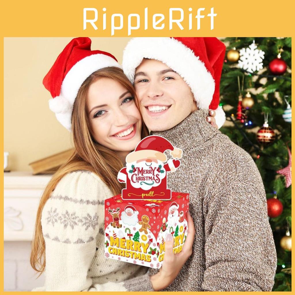 Christmas Claus Santa Party Coin Bank Paper Construction Celebration Holiday