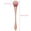 Nail Art Brush Makeup Powder Brush Slim Pretty Waist Designed Nail Dust Cleansing Soft Fur Does Not Eat Powder Brush Tool