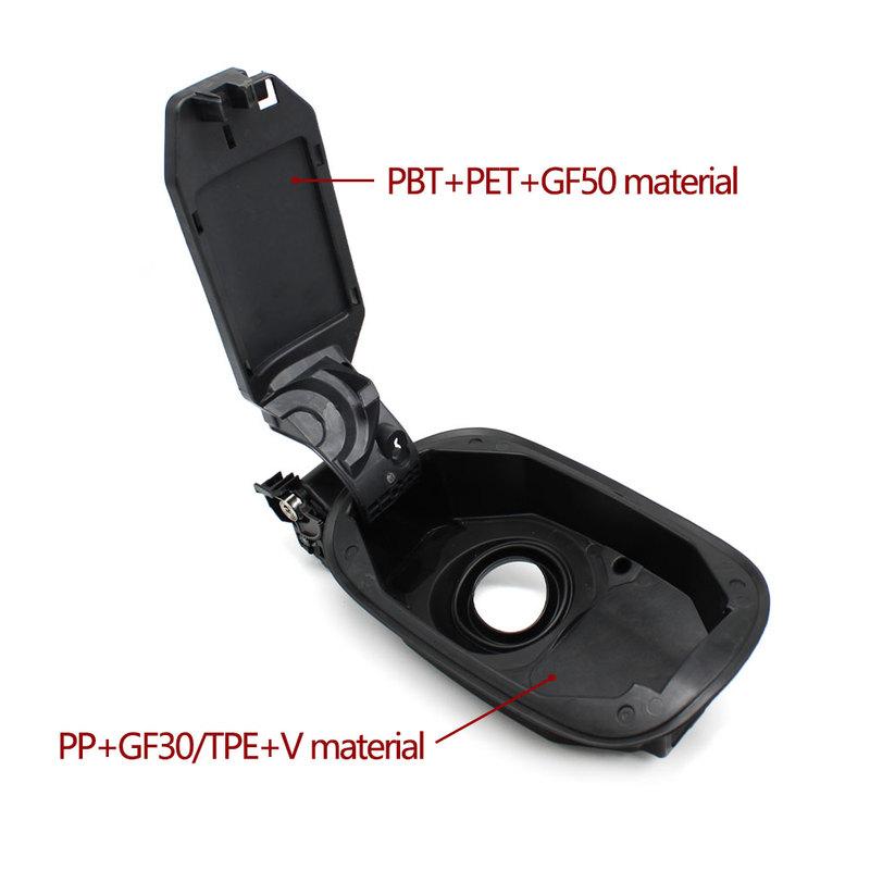 Kraftstofftankdeckel Außenhülle Kraftstoffklappe Gehäuseabdeckung Für Mercedes BENZ E-Klasse W205 C300 C400 C450 A2056304404 A2056303204