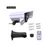 CAMECHO 77LED Solar Garden Light PIR Motion Sensor Simulation Surveillance Dummy Camera Fake Camera IP65 Waterproof Lamp Wall Light