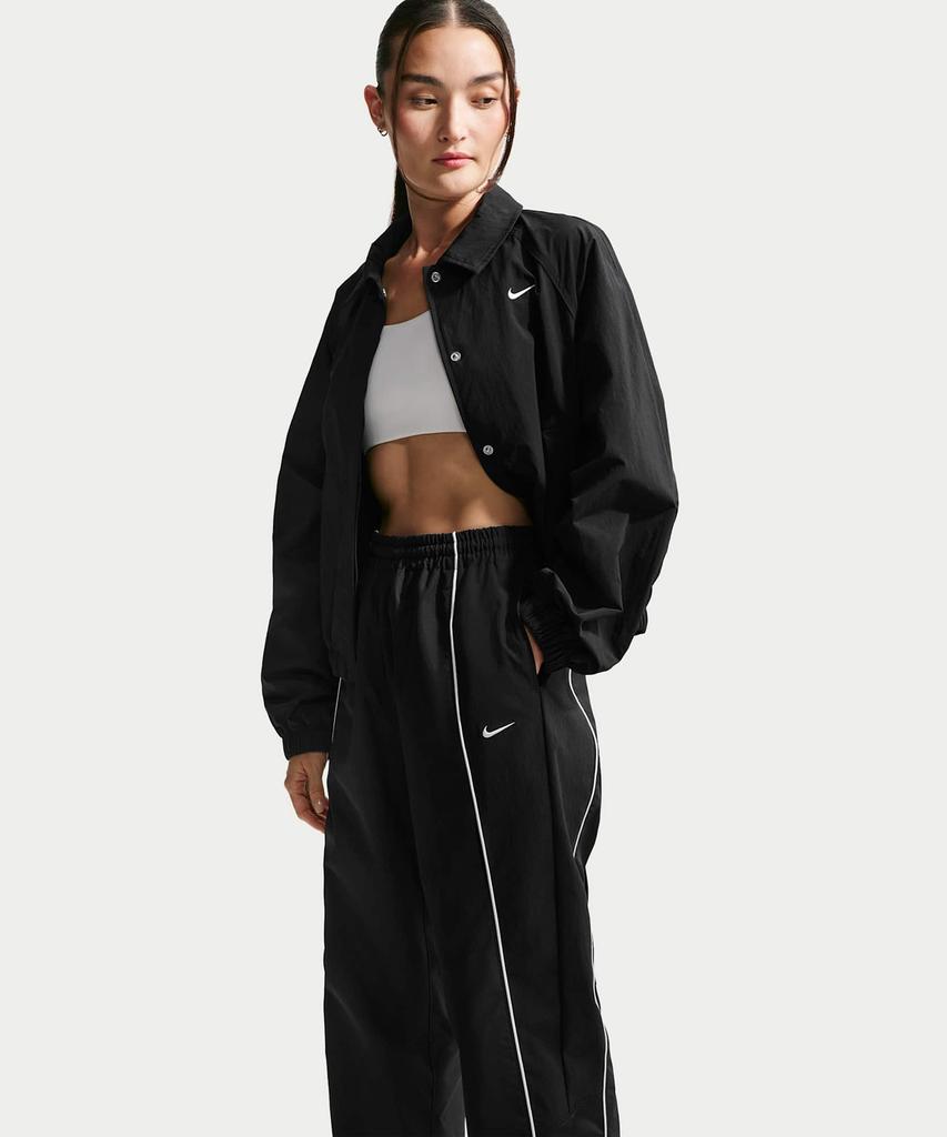 NIKE Sportswear Oversized Mid-Rise Track Pants W - Black:Sale / If0219-010
