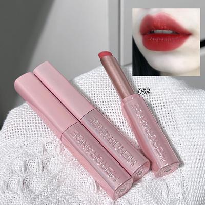Romantic Ballet Lipstick Velvet Milk Mist Matte Lip Mud per sbiancare e lucidalabbra color pesca non facile da macchiare