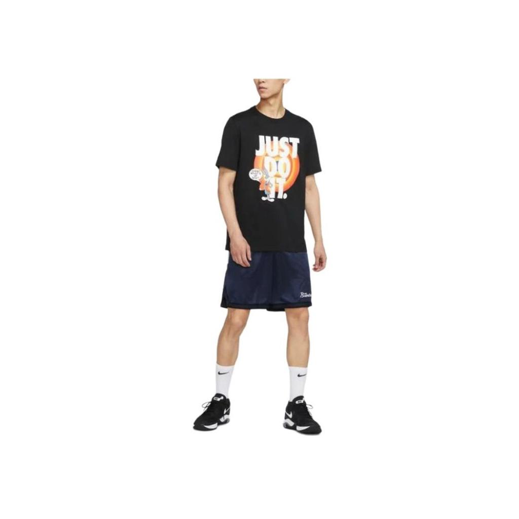 Nike Space Jam: A New Legacy Bugs Bunny Graphic Print T-Shirt Men Tops Black DH3830-010