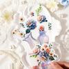 Dark Shadow Shiguang Floral Arrangement Journal Sticker Set - 6 Types