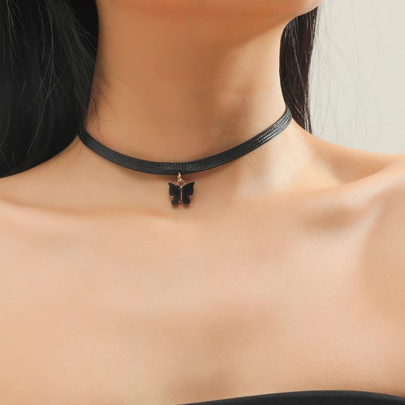 Necklace Women's Summer Simple Lace Clavicle Chain Fashion Short Collar Necklace