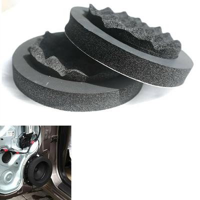 4 Stück 6,5 Zoll Auto Universal Lautsprecher Ring Schalldichte Baumwolle, Verbessern Sie den Soundeffekt