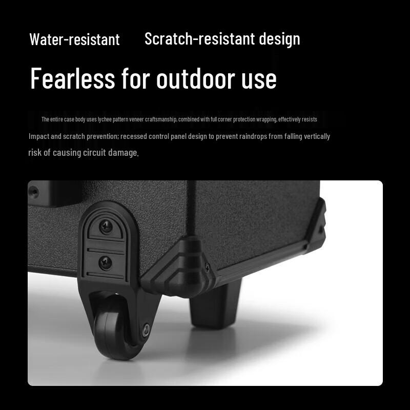 Edifier D3-8S 8-inch Portable Outdoor Bluetooth Speaker with Wireless Microphone