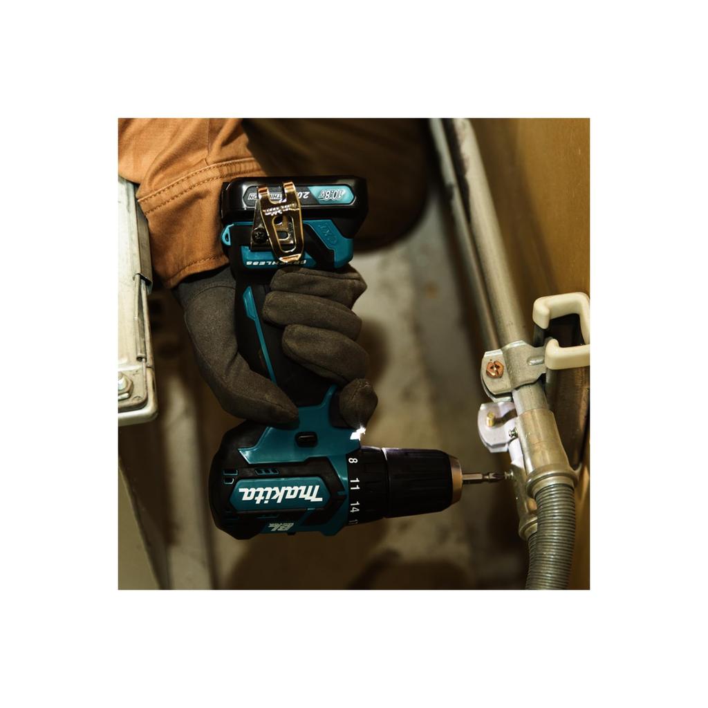 Makita DF332DZ Rechargeable Driver Body Only Drill, 10.8V/4.0Ah,