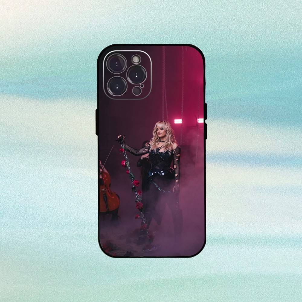 B-Bebe Rexha Singer Phone Case For iPhone17 16 15 14 13 12 11 Pro Max Plus,5G Soft Black Case