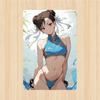 ChunLi Game Girl Poster Metal Sign for Man Cave Bar Decor Wall Decor for Home Cafes Office Diner Garage Kitchen