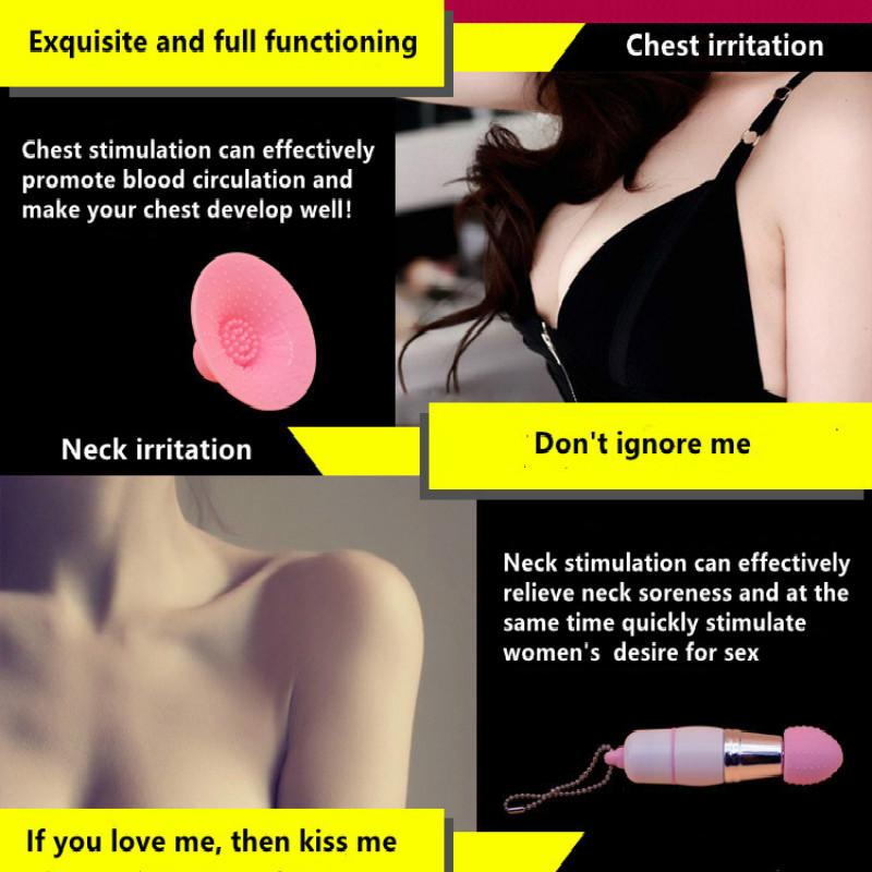 Mini 3 In 1 Vibrator Klitoris Stimulator G-punkt Masturbation Nippel Stimulation Massagegerät Erwachsene Sex Vibrator Spielzeug für Frauen männer