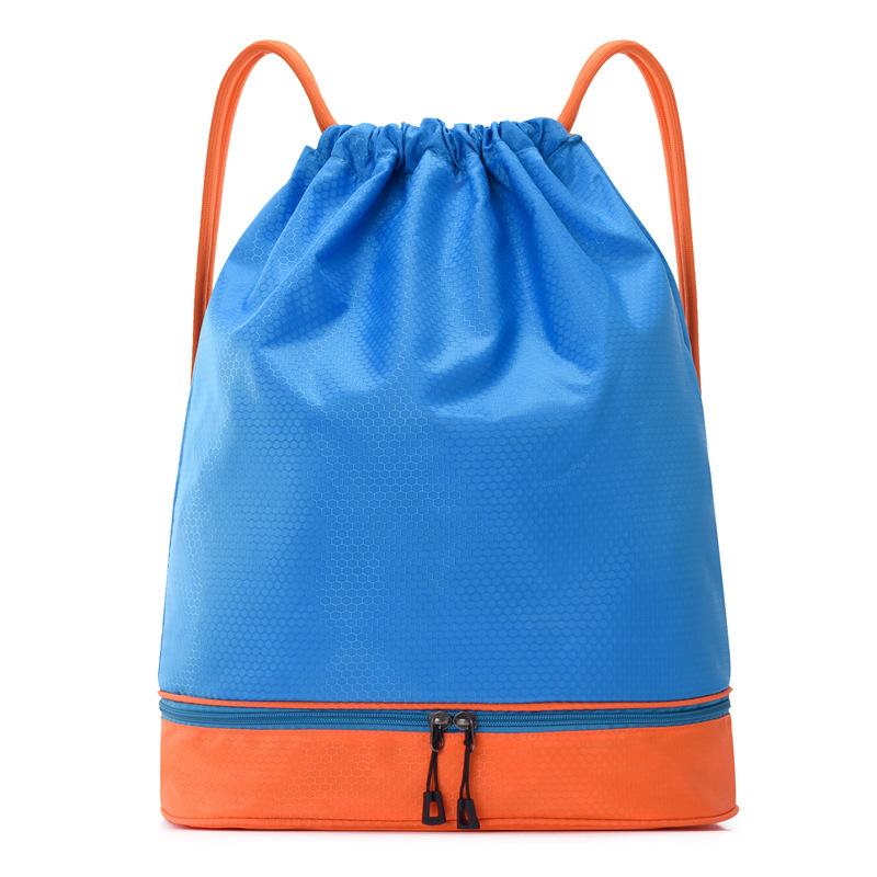Bundle bag, drawstring backpack, high-value simple outdoor travel, large-capacity backpack, sports and fitness training bag.