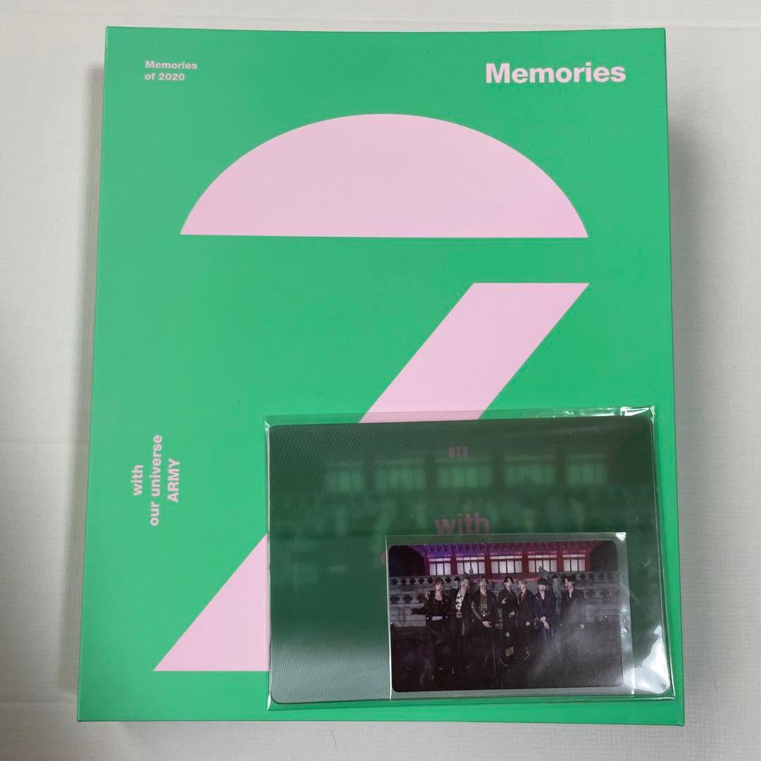 

[USED] BTS Memories 2020 DVD Korean Edition Weverse Bonus Trading Card
