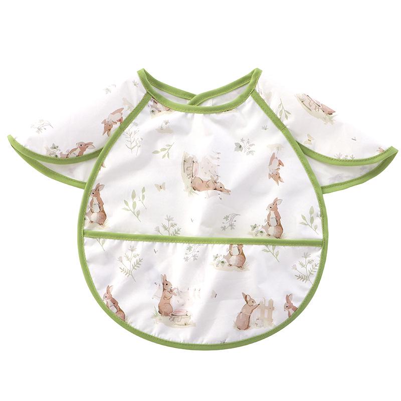 Waterproof Baby Bib: Anti-Stain and Anti-Drool Smock for Newborns and Toddlers