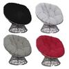 Ergonomic Hanging Chair Pillows Pad Polyester Fiber Cushions With Nest Shape For Porch Patios Living Room Comfort Support