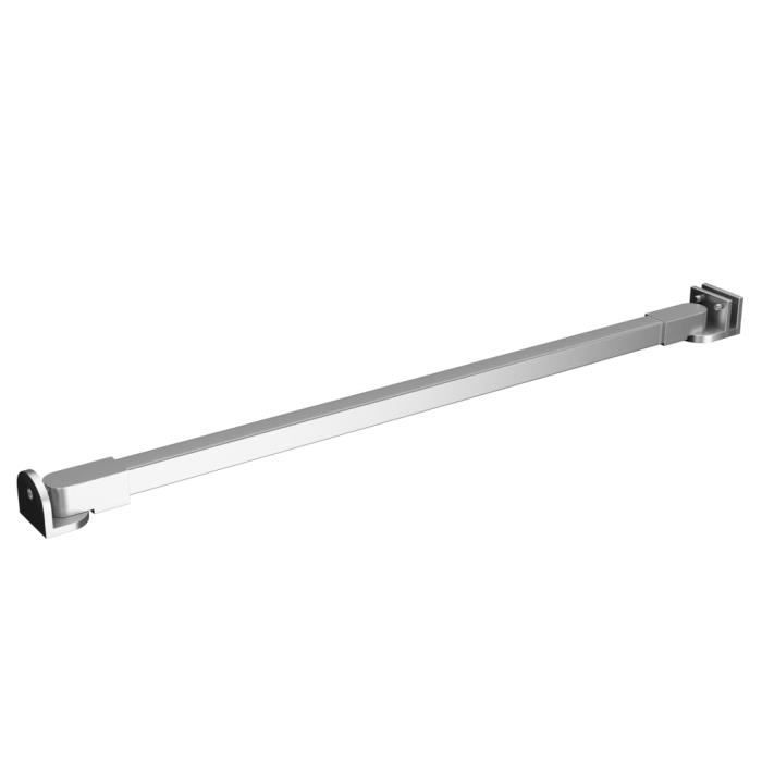 Bras de support - Acier inoxydable - 47,5 cm - Chrome poli - Design contemporain - Accessoires salle de bain