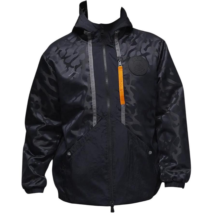 Куртка Air Jordan x Paris Saint-Germain Anthem Азиатский размер S Черный Мужская DZ2908-010 M