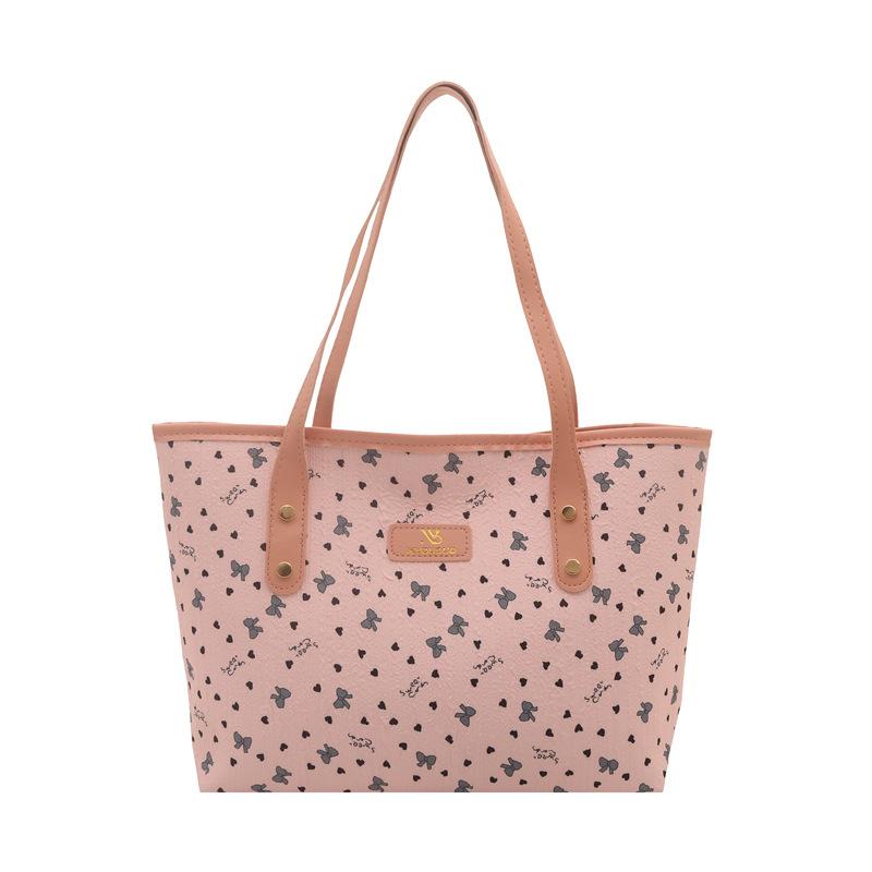 Personality simple large-capacity bag women's fashion casual texture shoulder bag spring women's tote bag