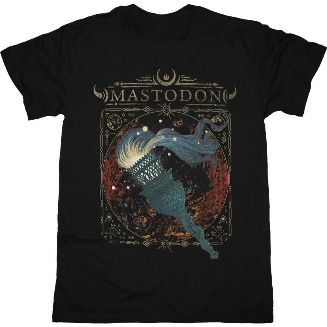 Summer Hot Sale MASTODON MEDIUM RARITIES TSHIRT TARIFFS INCLUDED Mens Casual Loose Short Sleeves L