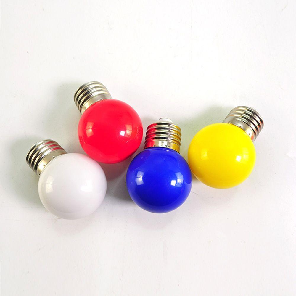 Durable Home Decor Lamparas Colorful Light LED Bulb E27 B22 G45 Lamp