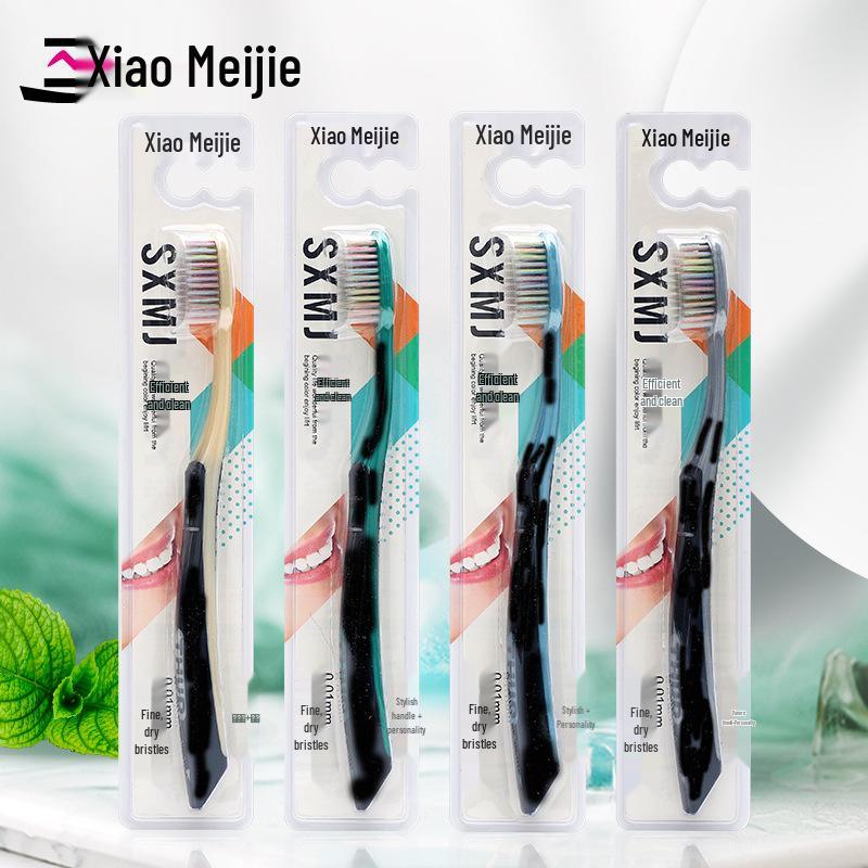 Three Smiles Candy Color Soft Bristle Toothbrush 1 pack of 10, total 30 pieces