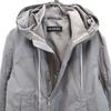 NEIL BARRETT Flight jacket S gray Parker Men's Used