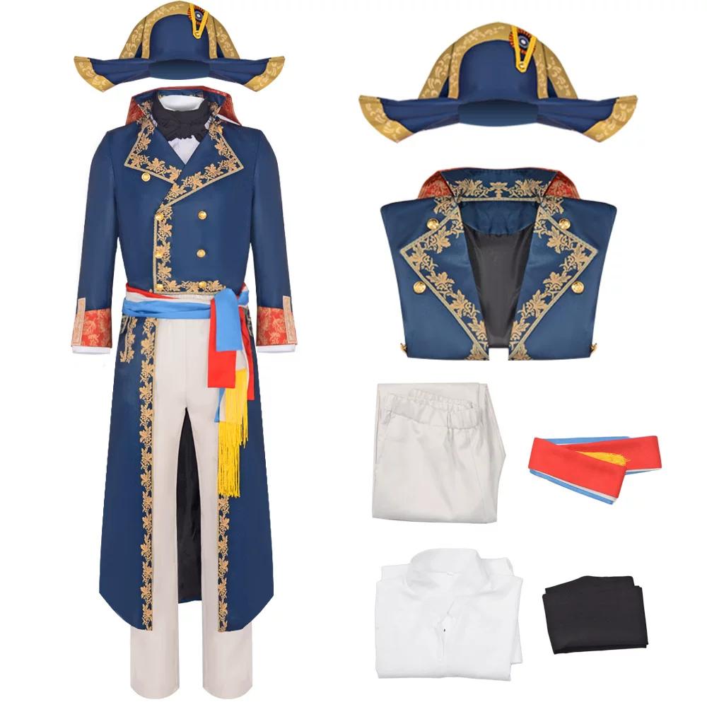 Napoleon the Great Cosplay Napoleon General Coat Set Vintage Commander Dress