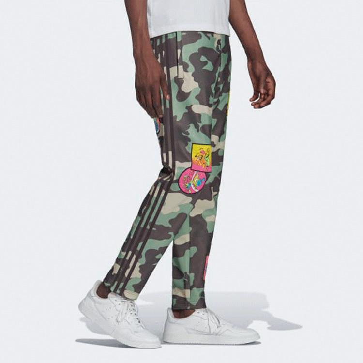 Adidas X Jeremy Scott Track Pant Multicolor Men Bottoms Multi-Color H53372