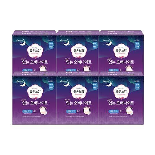 

Good Feel Wearable Overnight 6-Pack Bundle (Choose 1 of 2 sizes) (Medium/Large) Good Feel Overnight Wear Large 8Px6