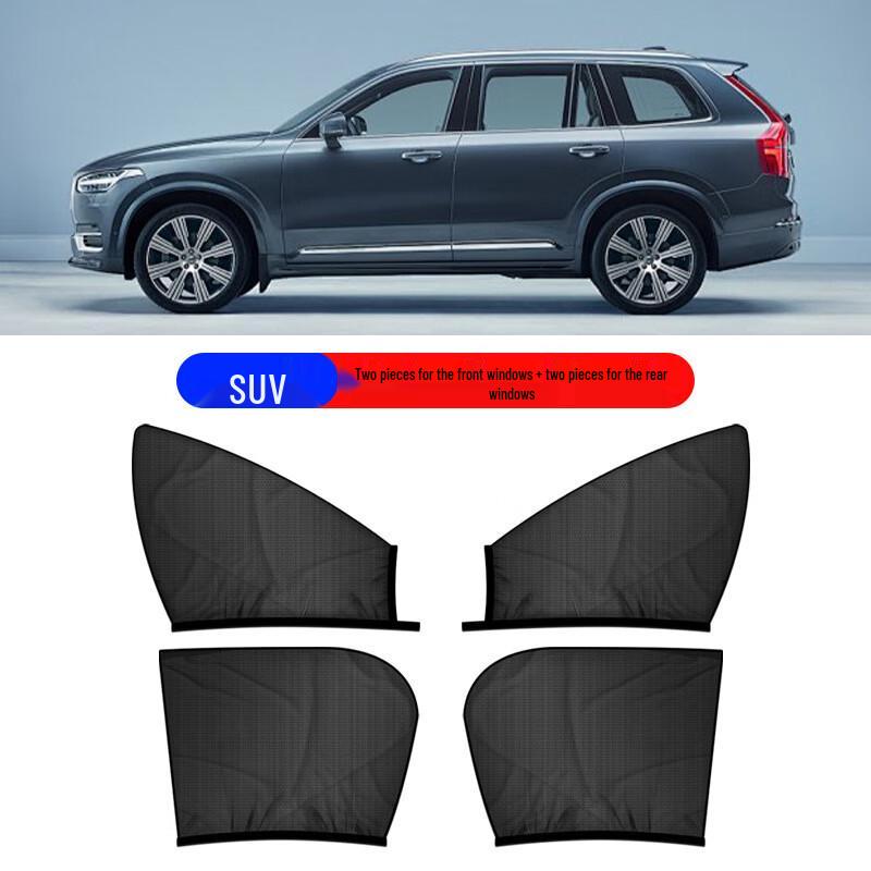 SUV Car Window Mosquito Net and Sunshade Kit