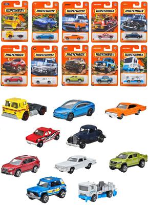 Matchbox Basic Car Assortment of 24 Mini 3 and [Box Cars] [Ages Up] 980D-30782