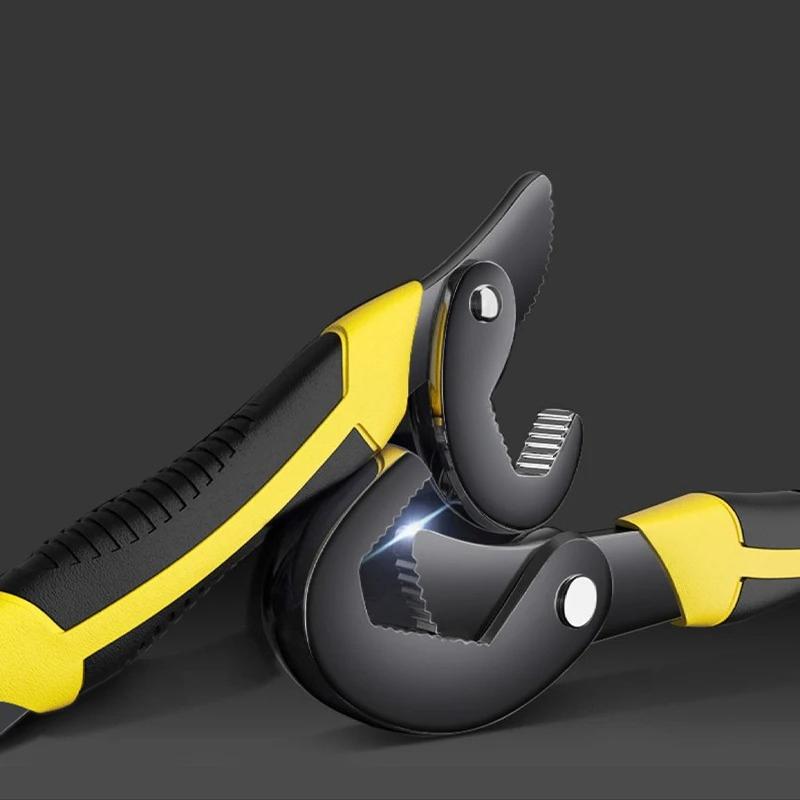 Universal Wrench Multifunctional Opening Wrench Adjustable Ratchet Spanner Hand Repair Tools