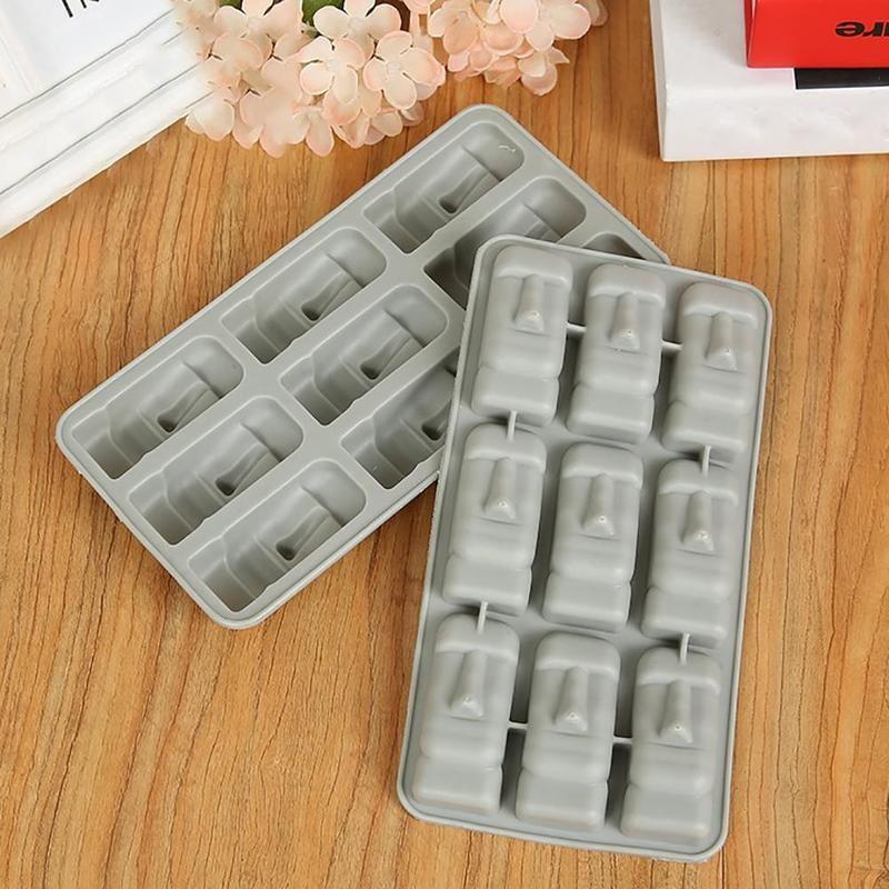 Silicone Mold Statues Kitchen Mold Tools Cookie Cutter Ice Molds Christmas Ice Trays