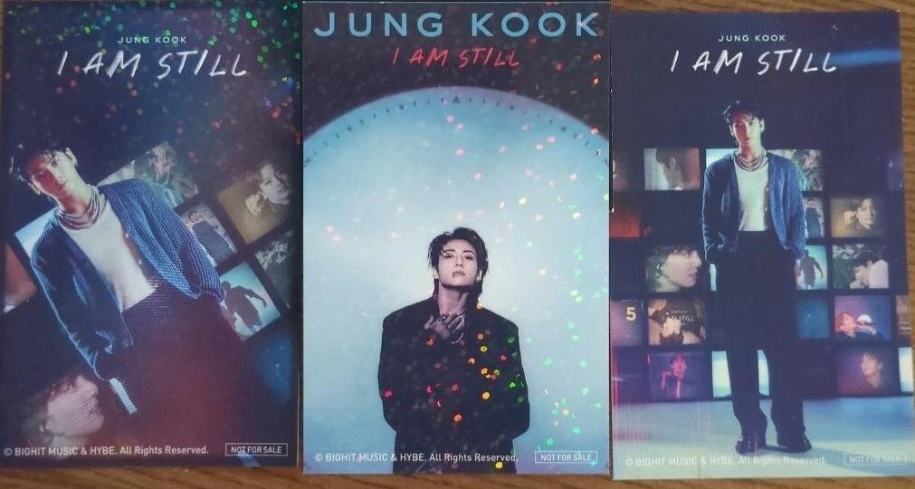 BTS JUNGKOOK L AM STILL MOVlE JAPAN BENEFlT Official Photo Card ClNEMA Jung Kook