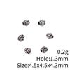 Small Hole Vintage Alloy Gear Spacer Beads Metal Loose Beads DIY Bracelet Necklace Jewelry Making Findings Accessories
