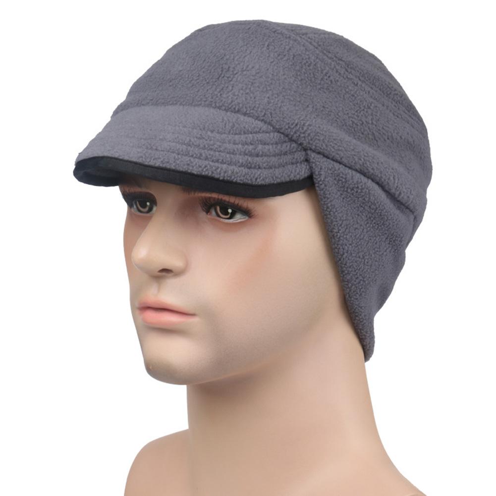 Men/Women Warm Hat Fleeced Windproof Hat Outdoor Cap for Autumn and Winter