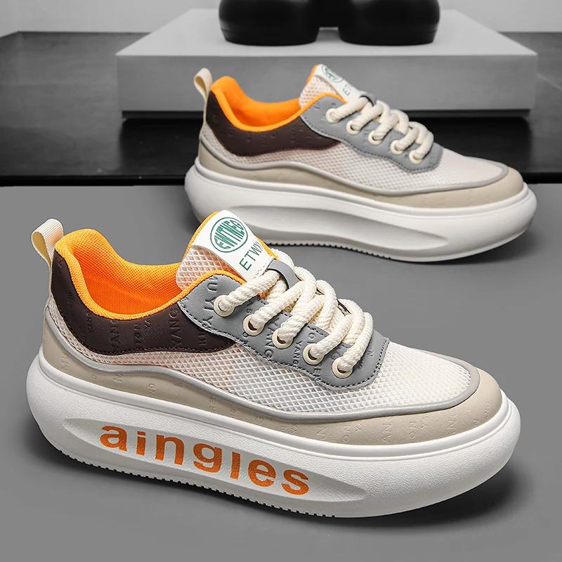 39-44 Outdoor Men's Shoes Luxus Designer Tênis Masculino Casual Sneakers for Boy Platform Tennis Running Fashion Free Shipping