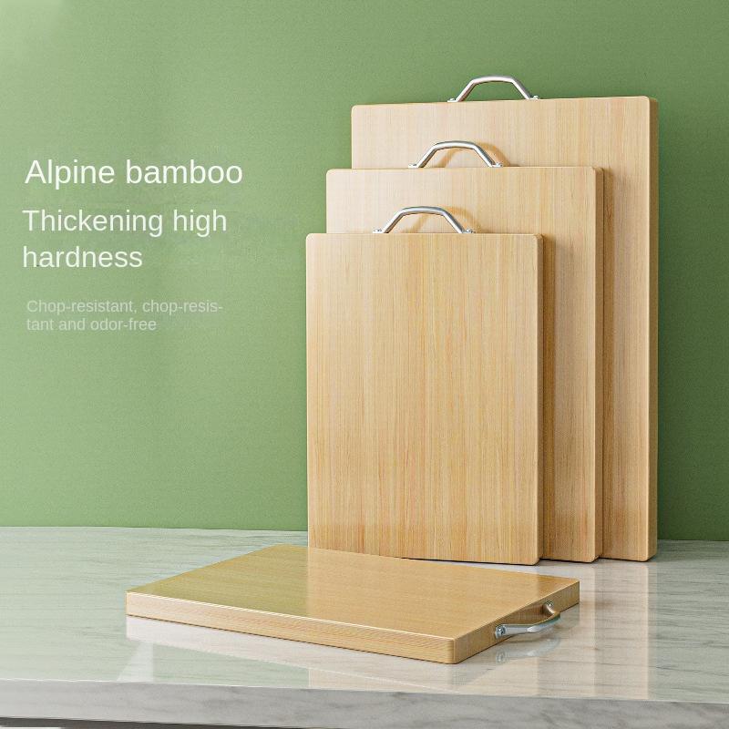 Thick double-sided solid wood cutting board,antibacterial,anti mold,not easy to crack,use for meat,noodles,fruits,vegetables
